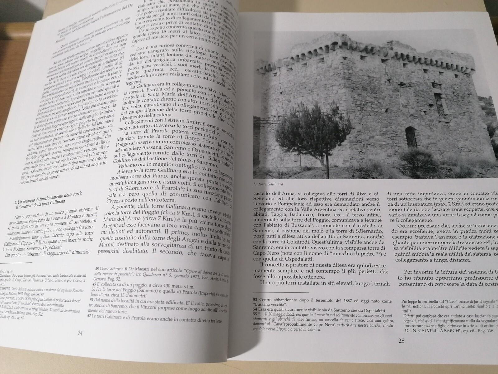 Il Forte Santa Tecla Sanremo 1753 1756 Libro Lanteri Lalli Architettura Storia