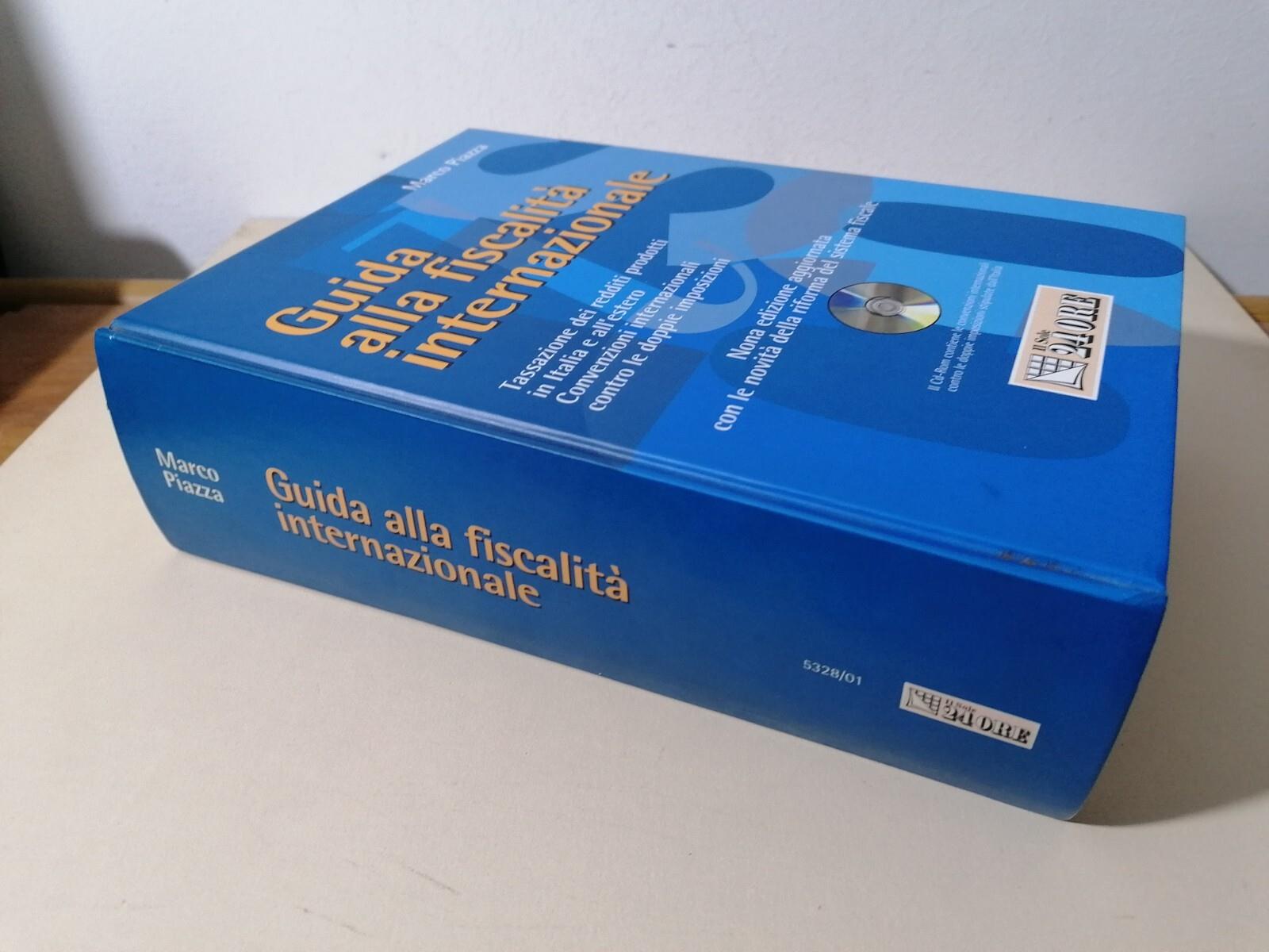 Guida Alla Fiscalità Internazionale Libro Marco Piazza Sole 24 Ore Con CD Rom
