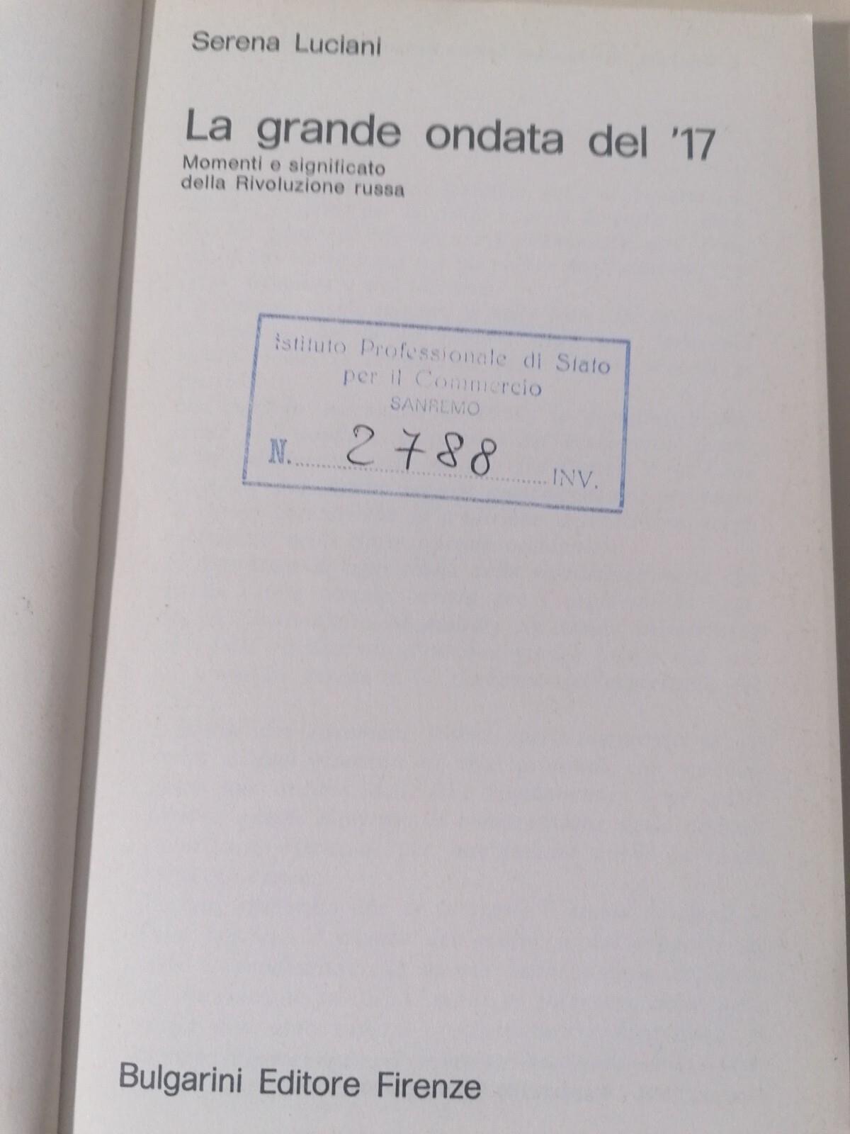 La Grande Ondata Del 17