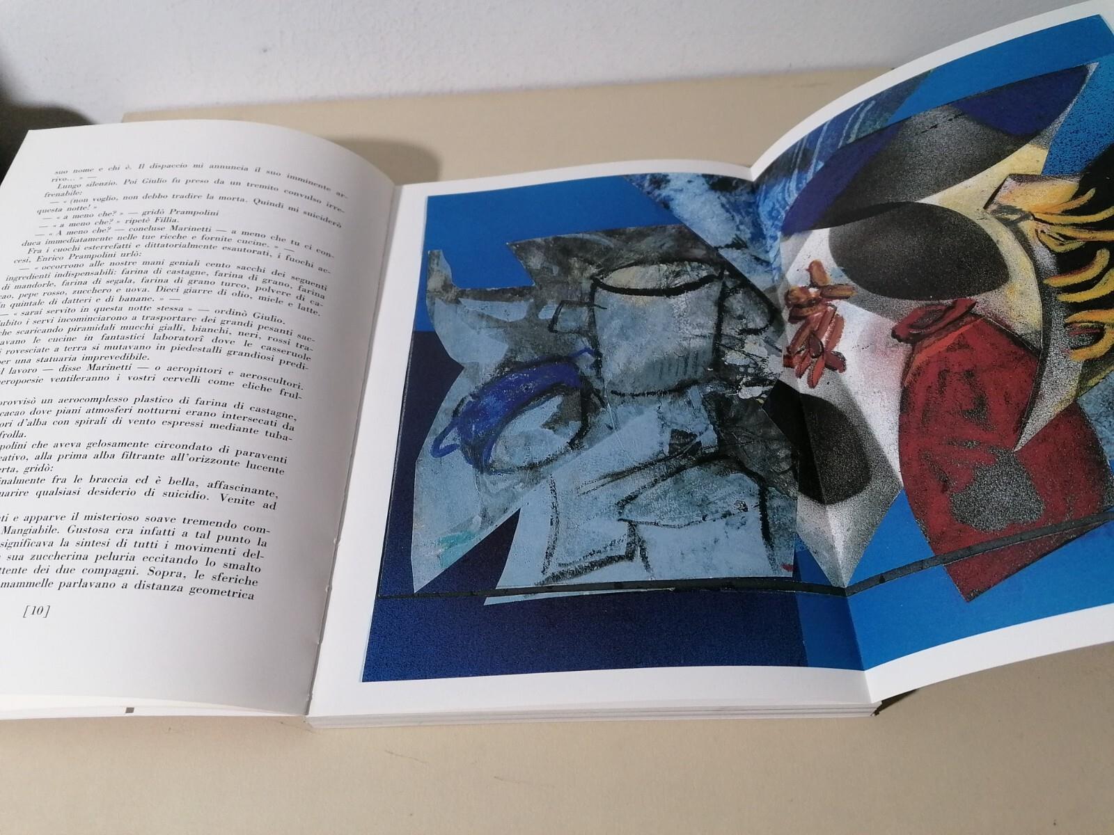 La Cucina Futurista Un Pranzo che evitò un Suicidio Libro Marinetti Fillia 1998