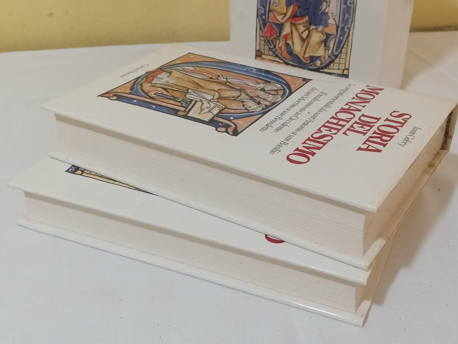 Storia Del Monachesimo Libro Ivan Gobry Cofanetto 2 Volumi Città Nuova 1991
