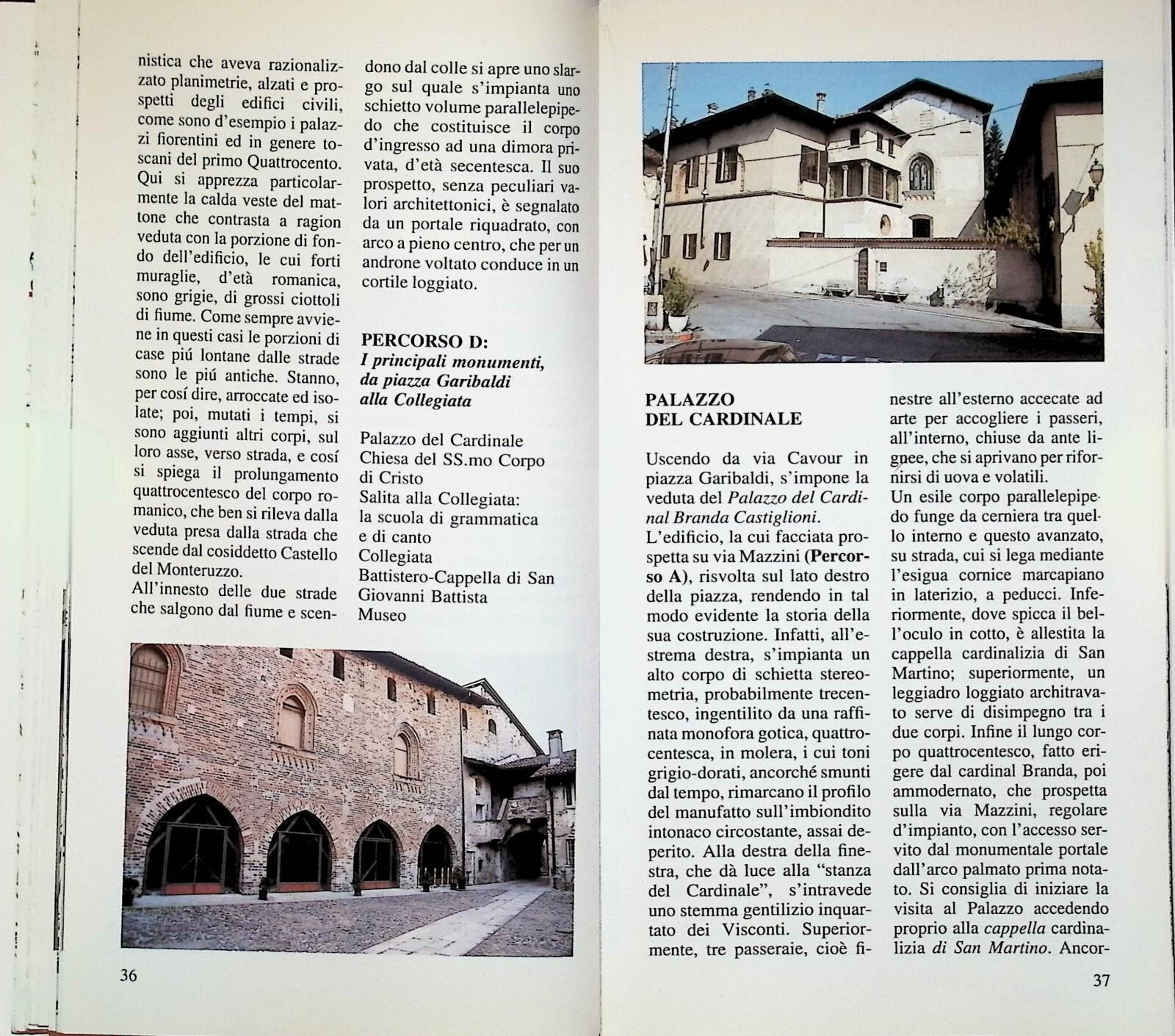 Conoscere Castiglione Olona Libro Silvano Colombo Lativa Chiese Monumenti Storia