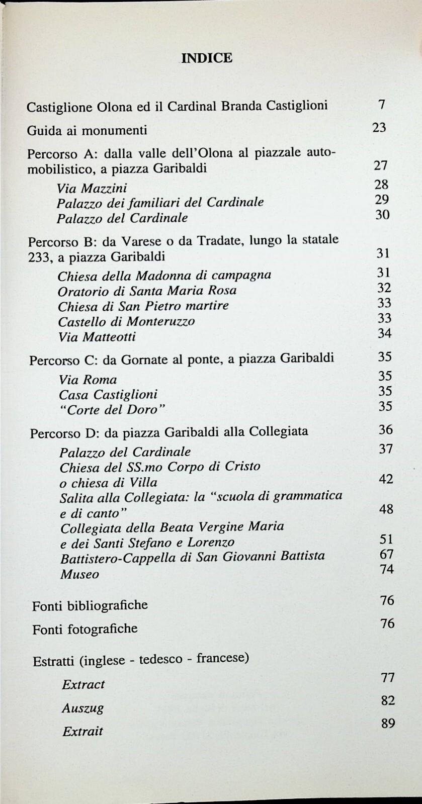 Conoscere Castiglione Olona Libro Silvano Colombo Lativa Chiese Monumenti Storia