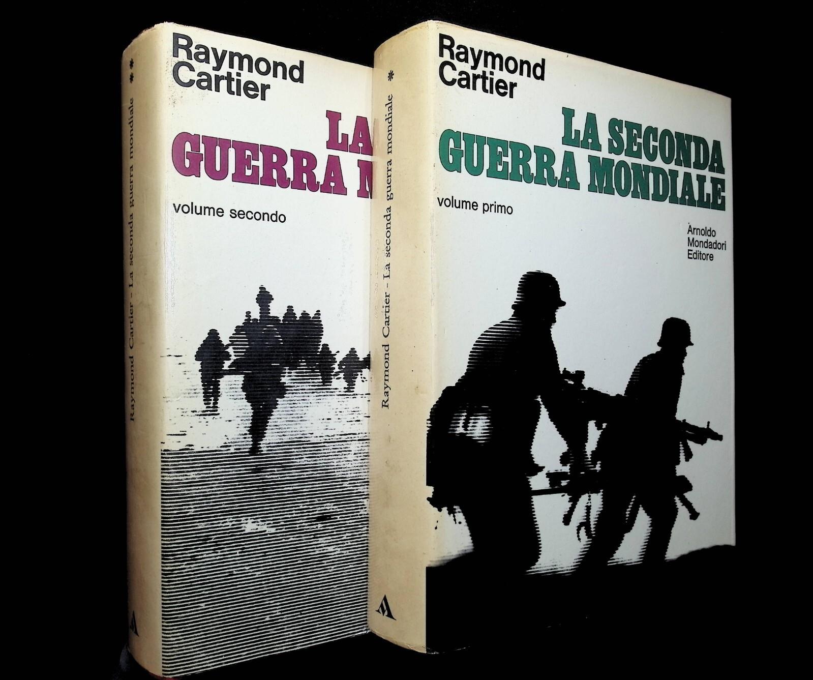 La Seconda Guerra Mondiale Raymond Cartier 2 Volumi Mondadori Le Scie 1972