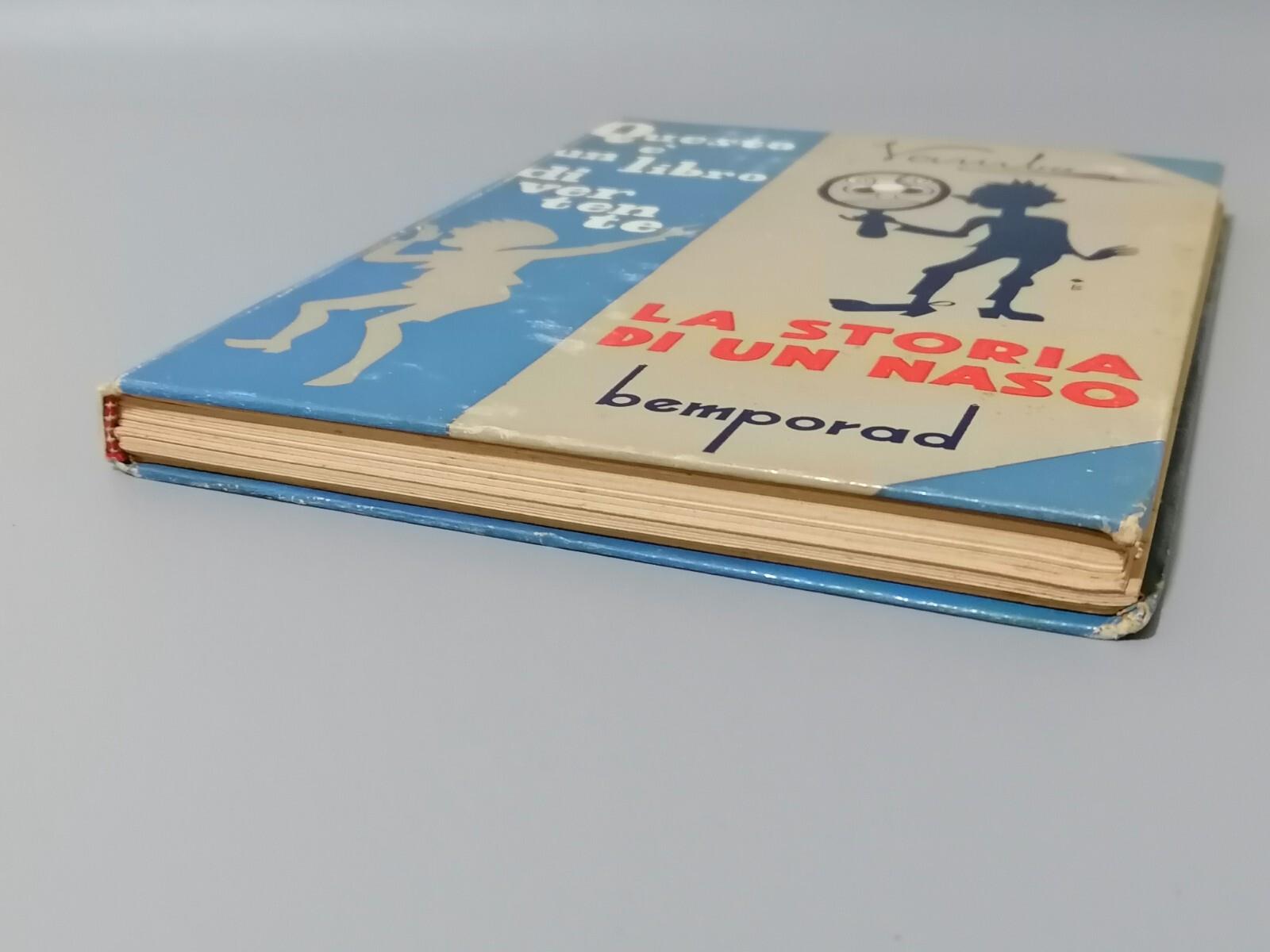 La Storia di un Naso - Vamba, Bemporad 1935 Illustrazioni Sarri Libro Divertente