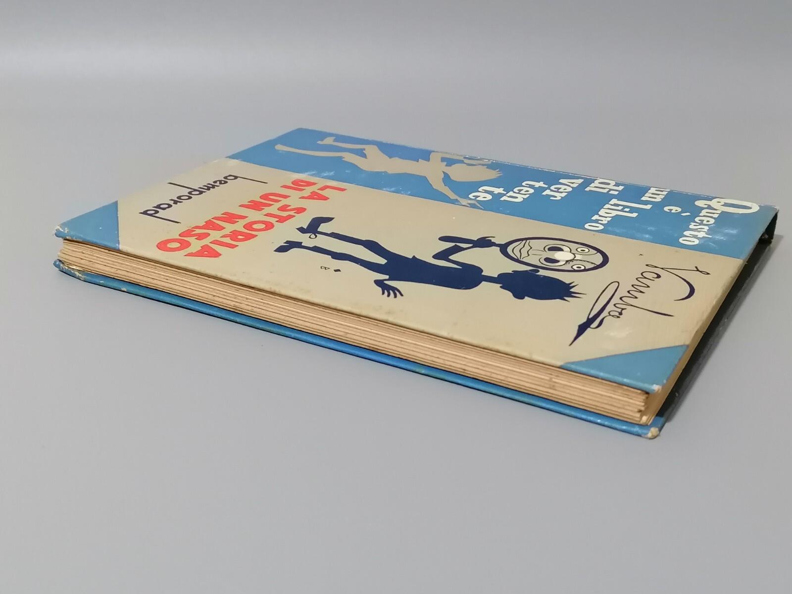 La Storia di un Naso - Vamba, Bemporad 1935 Illustrazioni Sarri Libro Divertente