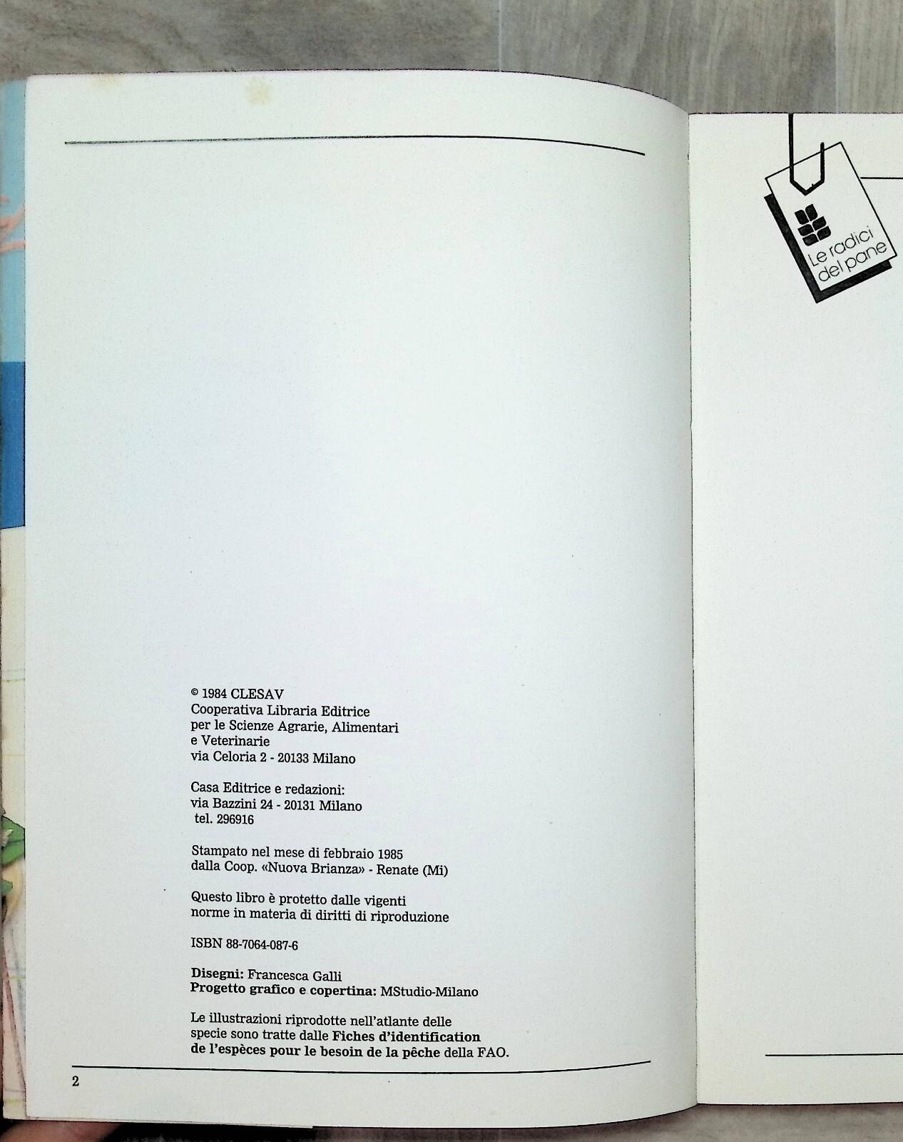 Consumare Il Mare Libro Maestrelli Senesi Radici del Pane Clesav Cucina Pesce