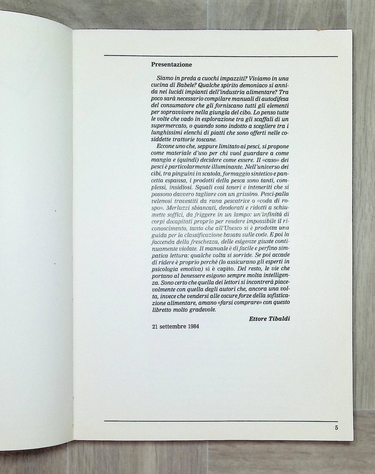 Consumare Il Mare Libro Maestrelli Senesi Radici del Pane Clesav Cucina Pesce