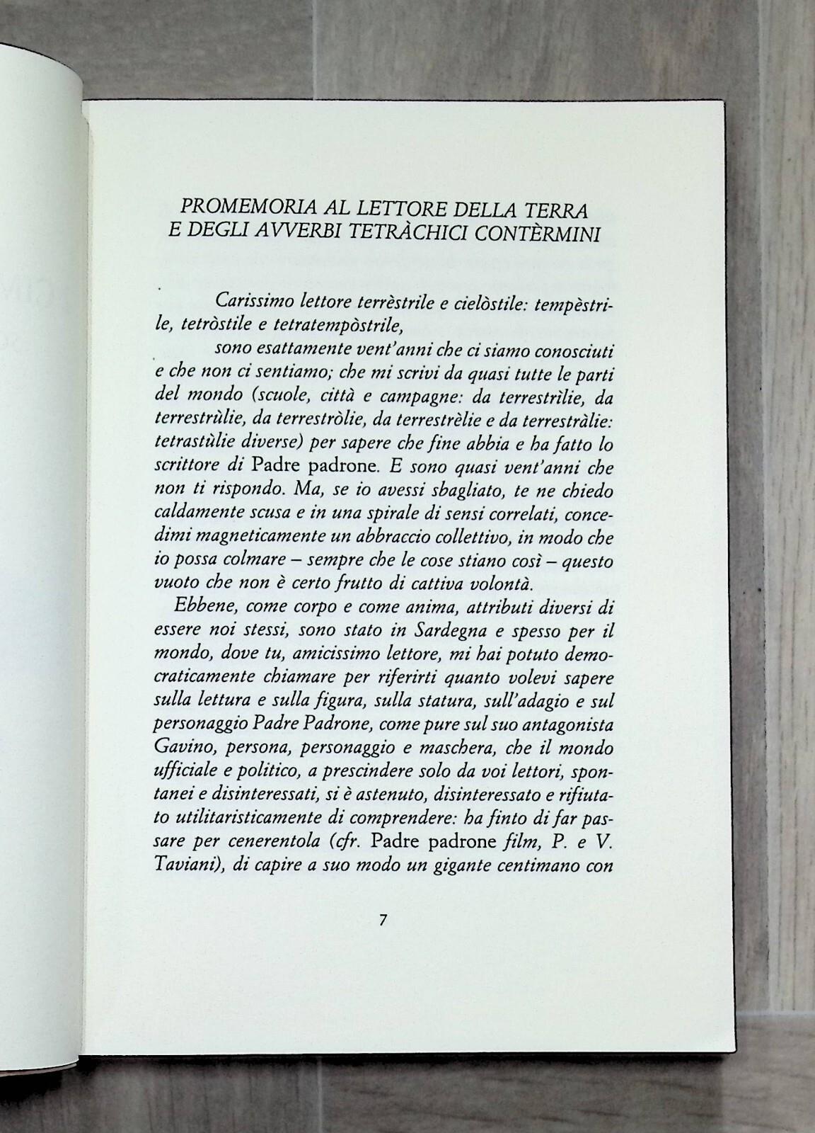 I Cimenti Dell'Agnello Libro Gavino Ledda Sos Chimentos de s'anzone Scheiwiller