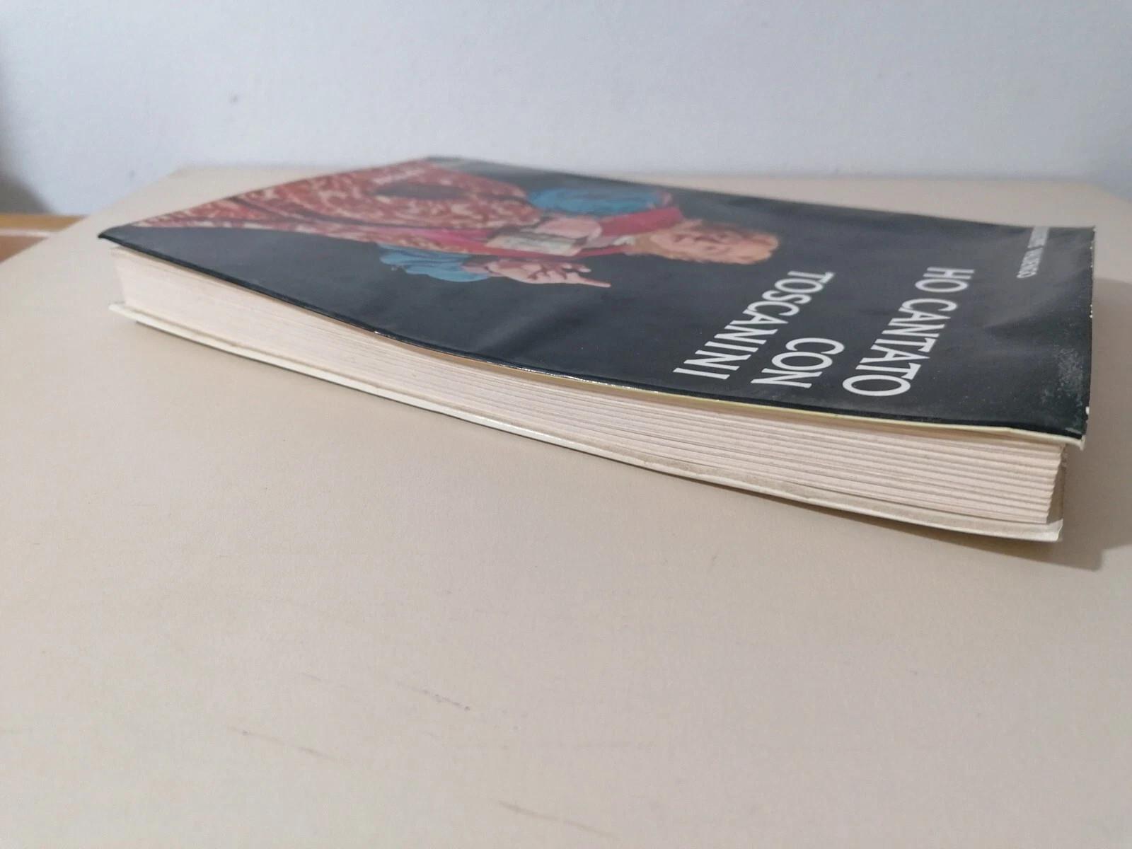 Ho Cantato Con Toscanini Libro Valdengo Cairoli Consigli Memorie Toscanini 1962