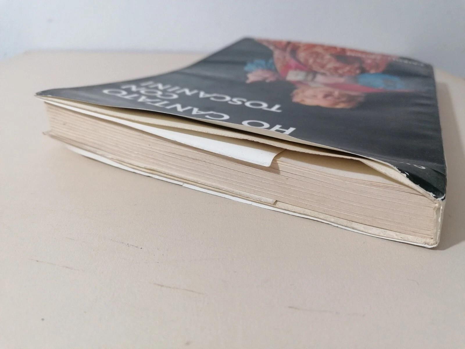 Ho Cantato Con Toscanini Libro Valdengo Cairoli Consigli Memorie Toscanini 1962