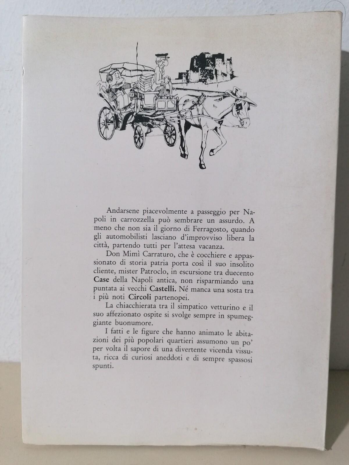 Napoli In Carrozzella Libro Ribaud Gallina Aneddoti Storia Cultura Napoletana