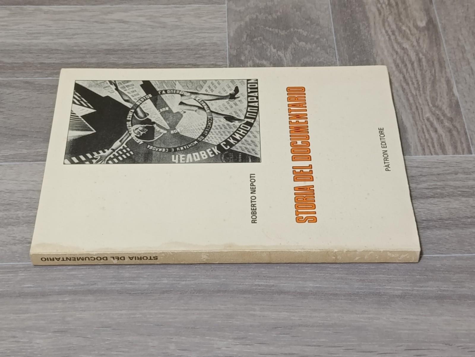 Storia Del documentario Libro Roberto Nepoti Patron Prima Edizione 1988 Cinema