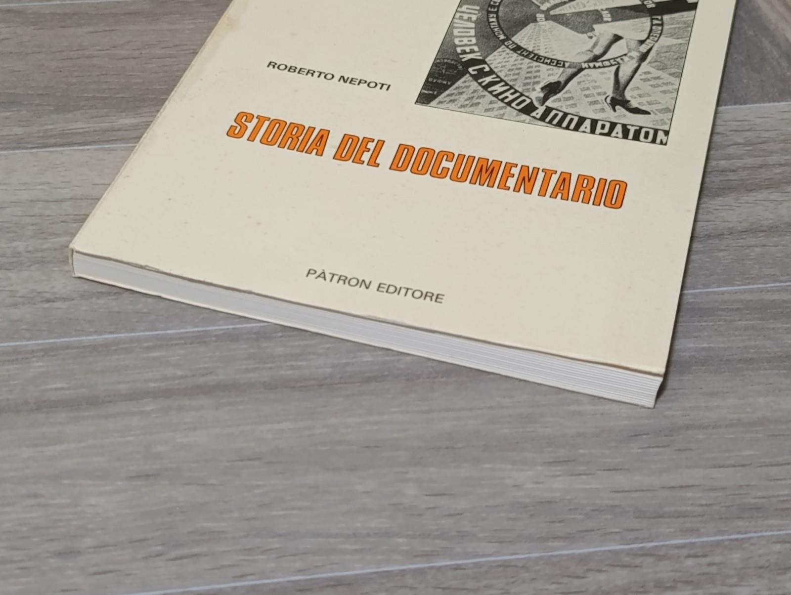 Storia Del documentario Libro Roberto Nepoti Patron Prima Edizione 1988 Cinema