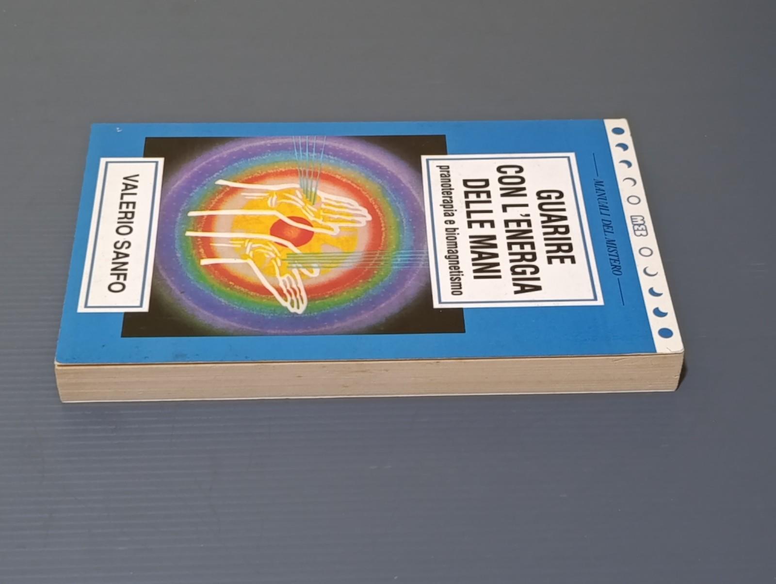 Guarire con l'Energia Delle Mani Pranoterapia Biomagnetismo Libro Sanfo Meb 1992
