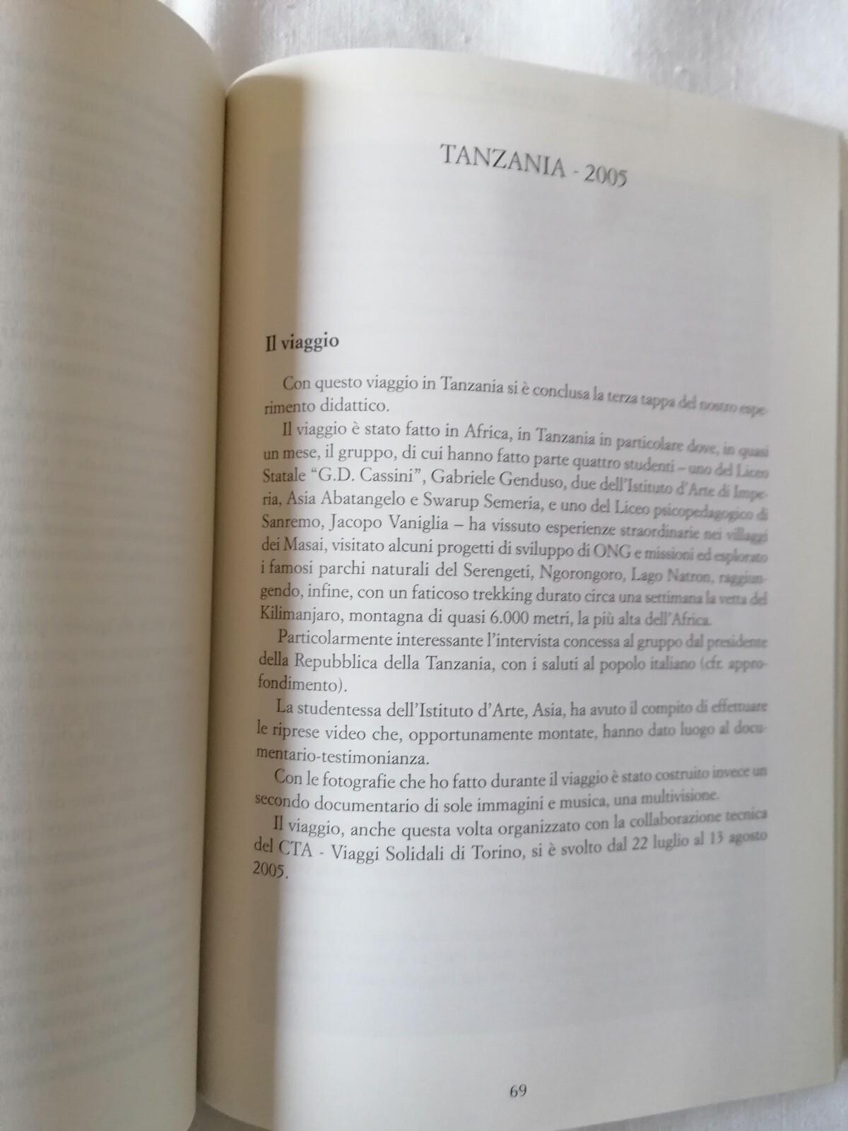 Cieli di pace. Studenti verso sud lungo i sentieri della nonviolenza, D. Daniele