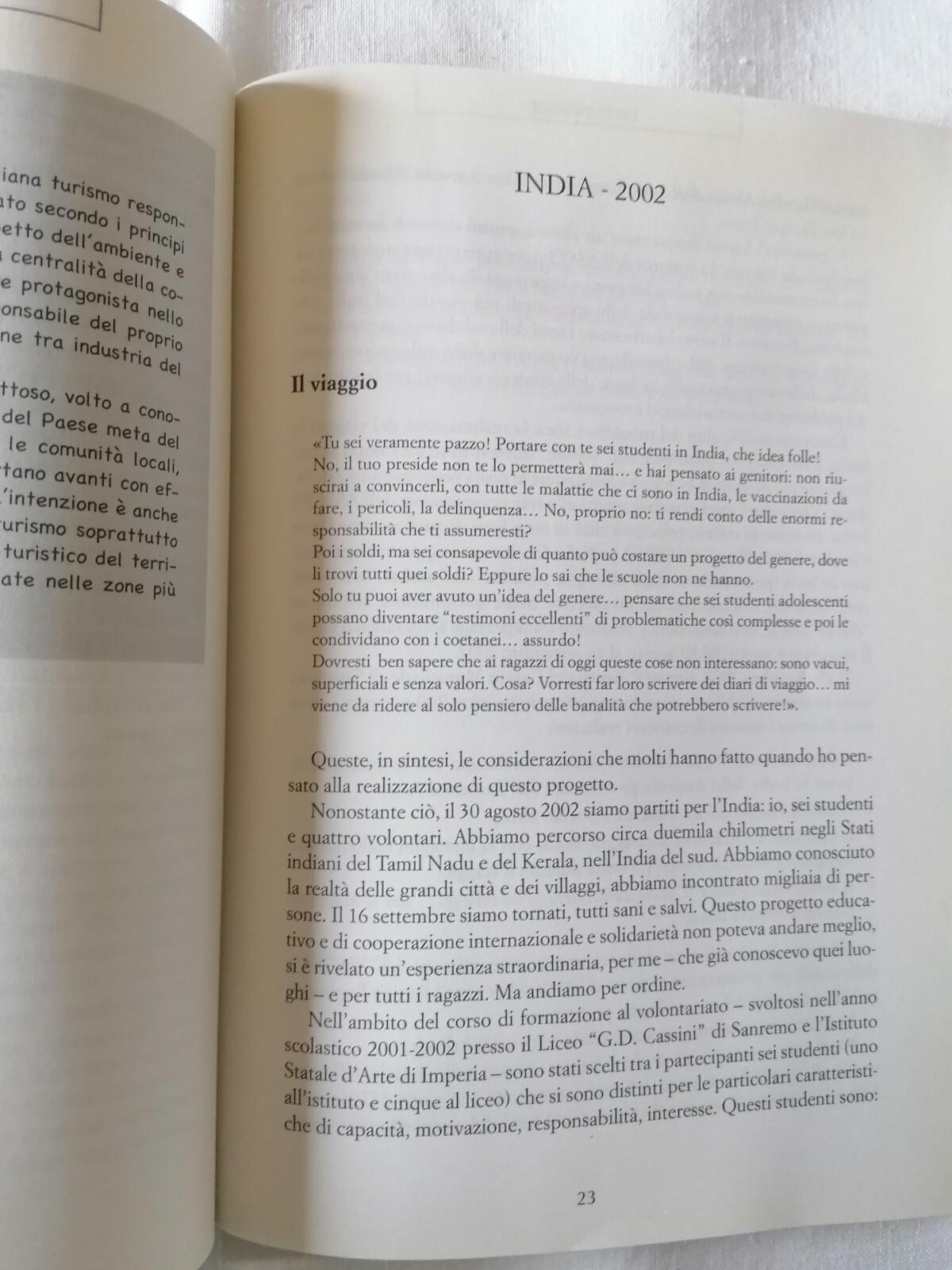 Cieli di pace. Studenti verso sud lungo i sentieri della nonviolenza, D. Daniele