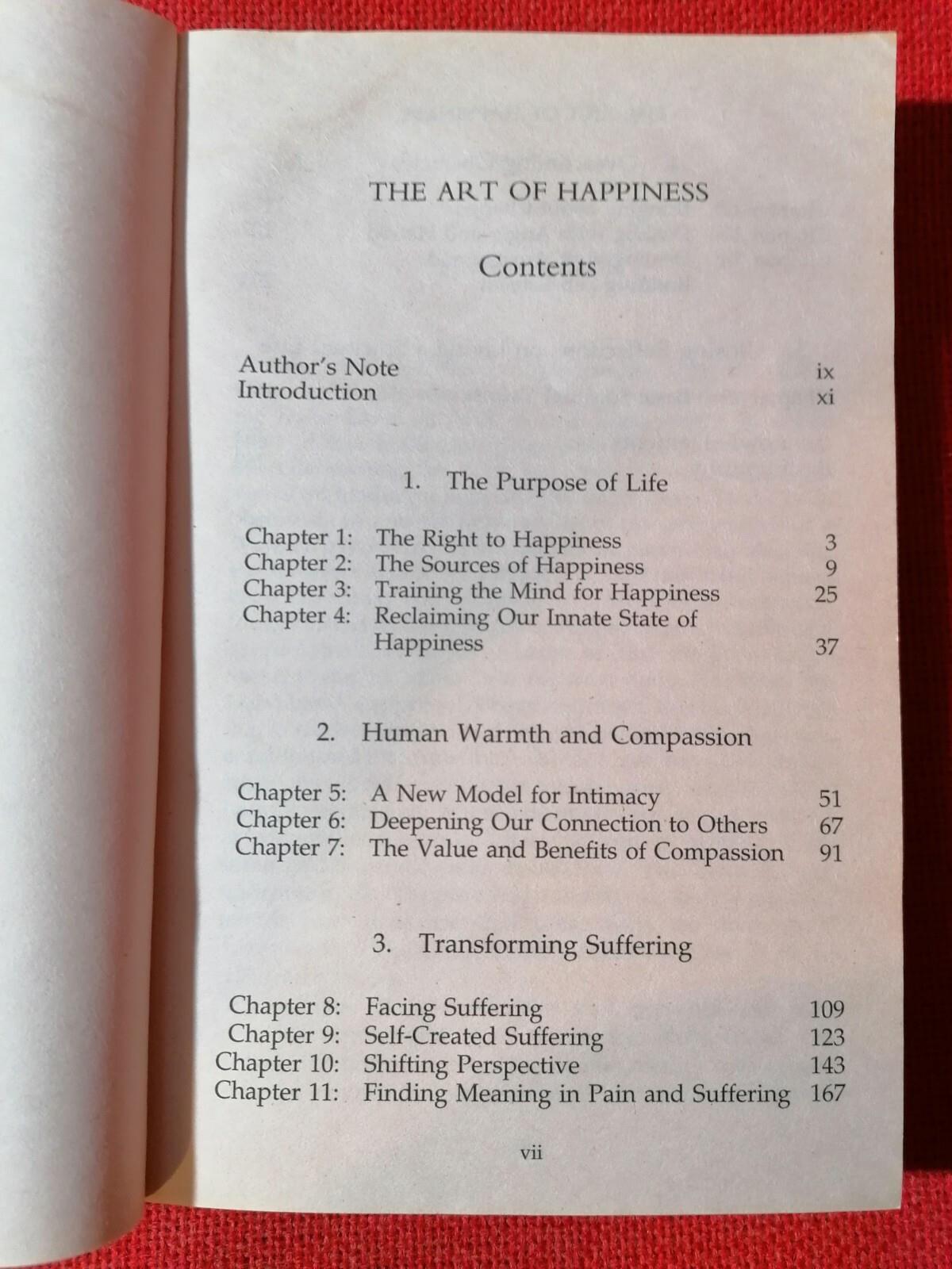 LIBRO THE ART OF HAPPINESS - Dalai Lama & Howard C. Cutler, lingua inglese