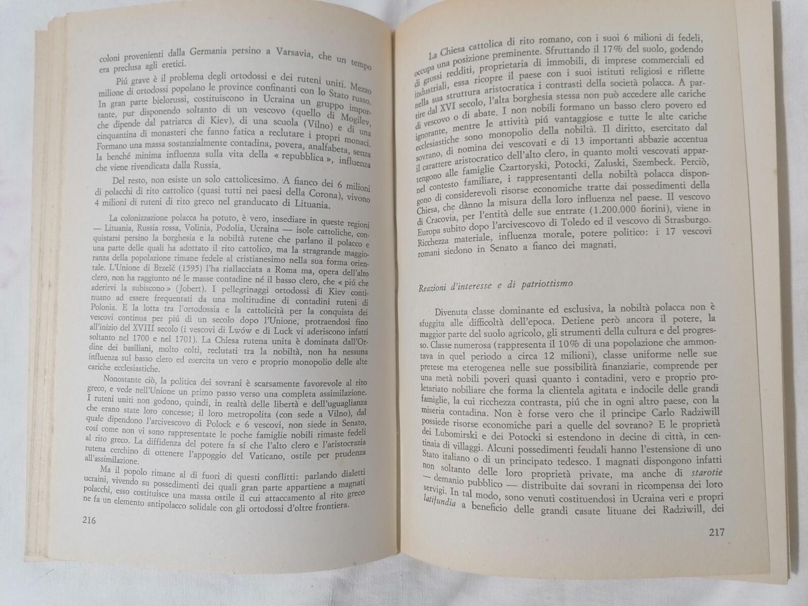 Gli Slavi Libro Roger Portal Popoli Antichi Russi Poloni Slovacchi Russia 1975