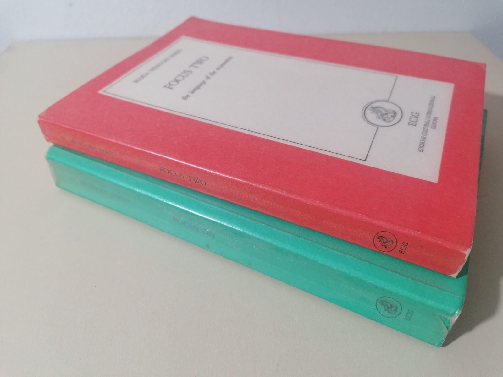 Focus On - Focus Two - 2 Libri Mergoni Pario Ecig Speech Writing Economists 1987