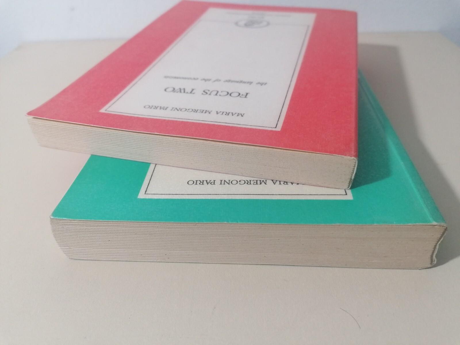 Focus On - Focus Two - 2 Libri Mergoni Pario Ecig Speech Writing Economists 1987