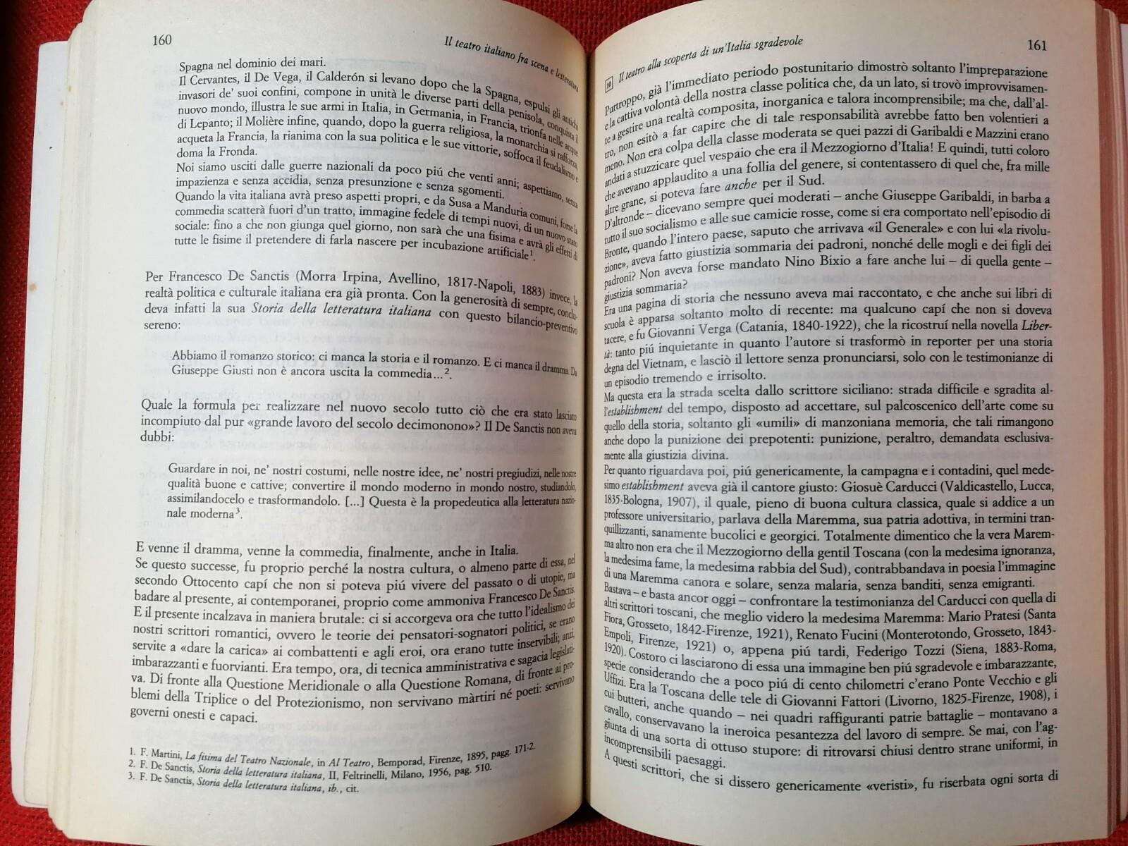 Il Teatro Italiano fra Scena e Letteratura Libro Fontanelli Paradigma 1991