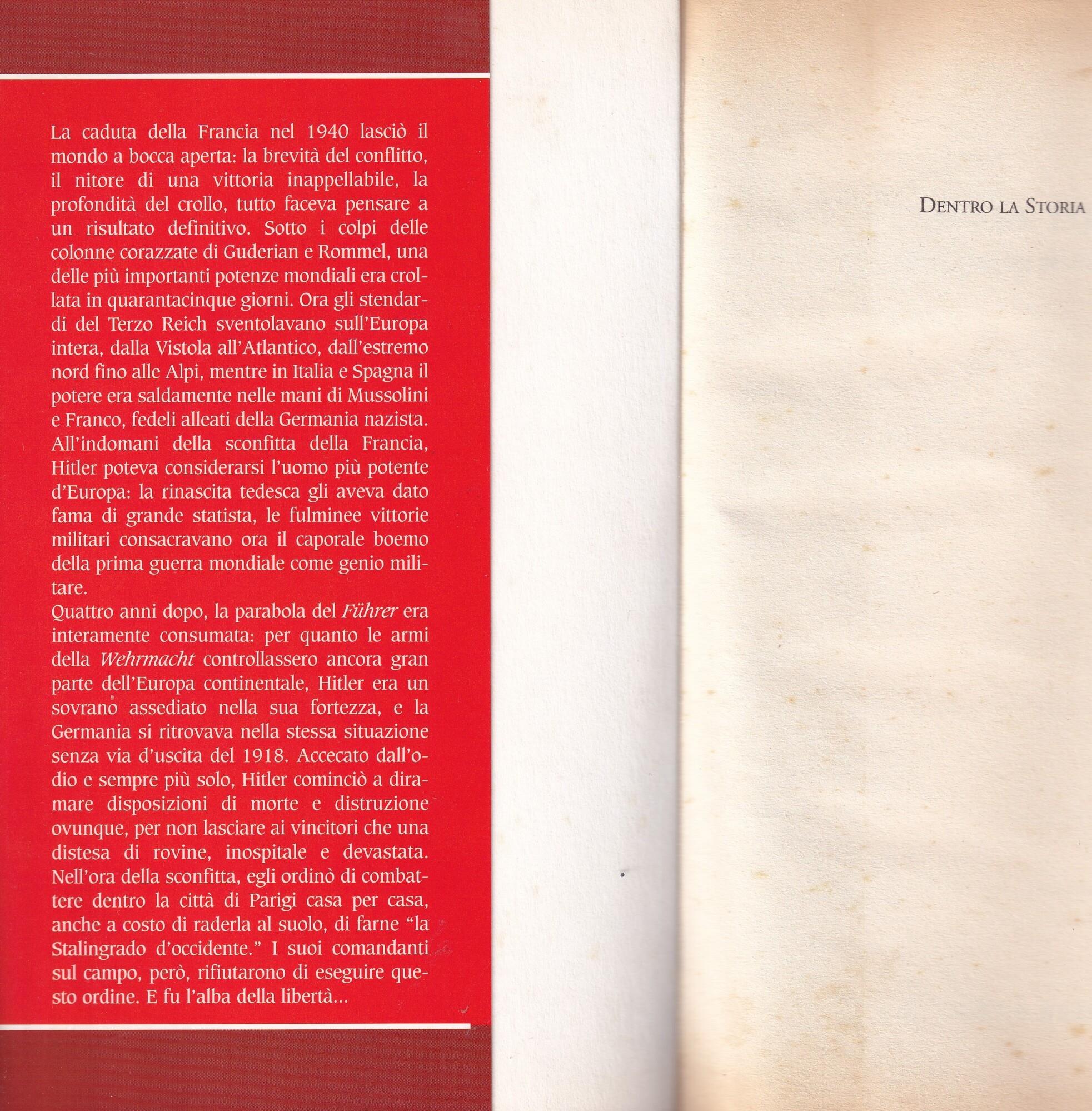 LIBRO Francia 1944. La liberazione di Parigi - Hobby & Work 2003