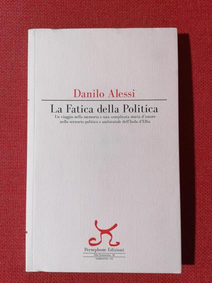 La fatica della politica - copertina