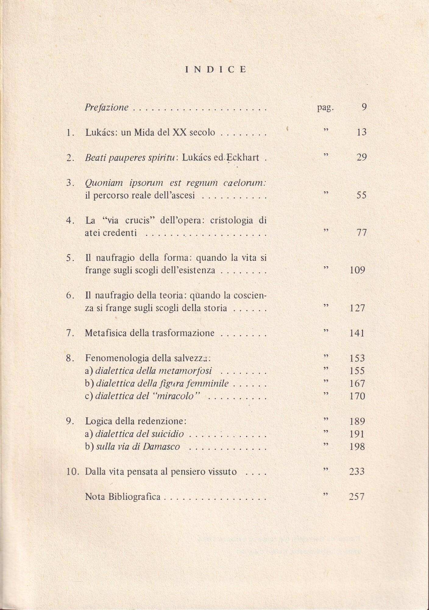 Giorgy Lukacs: dalla vita pensata al pensiero vissuto