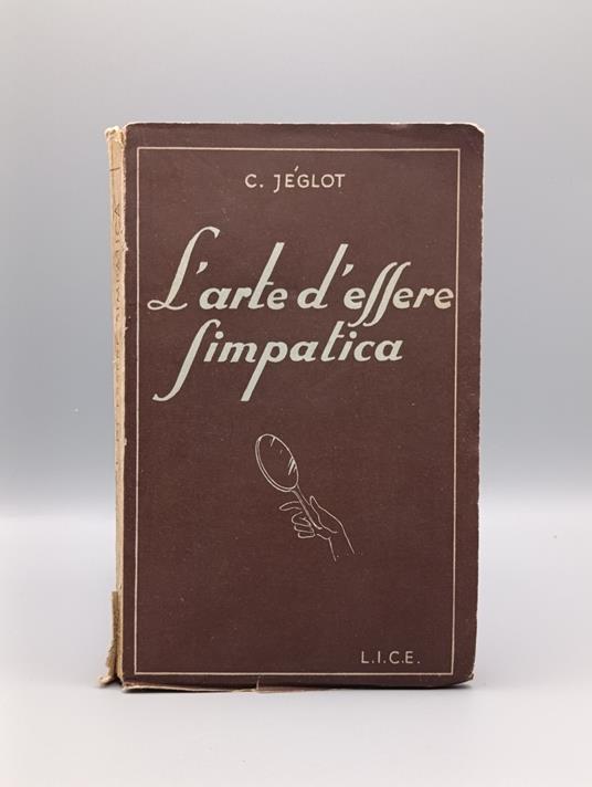 L' Arte d'essere Simpatica - C. Jeglot - copertina