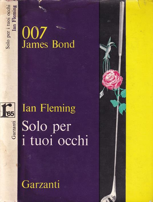 Solo per i tuoi occhi - Ian Fleming - copertina