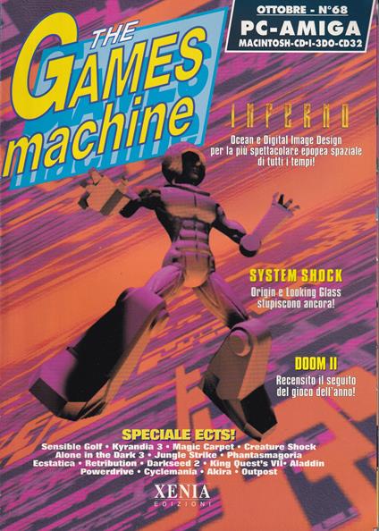 The Games Machine. Rivista di Videogiochi - N^ 68, Ottobre 1994 - copertina
