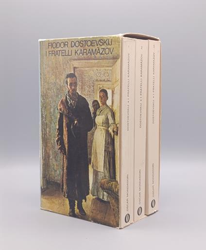 I Fratelli Karamazov. 3 Volumi Prima Edizione Oscar 1969 - copertina