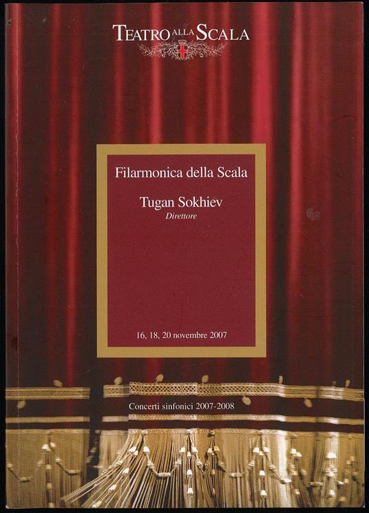 Filarmonica della Scala - copertina