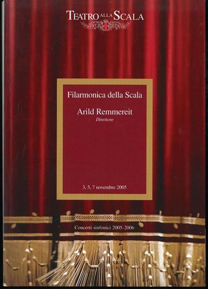 Filarmonica della Scala, Arild Remmereit - copertina