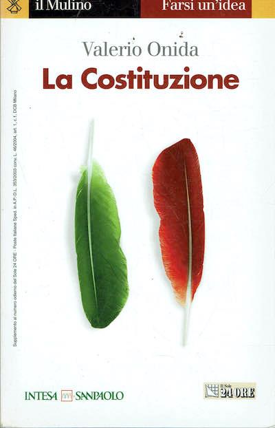 La Costituzione - Valerio Onida - copertina