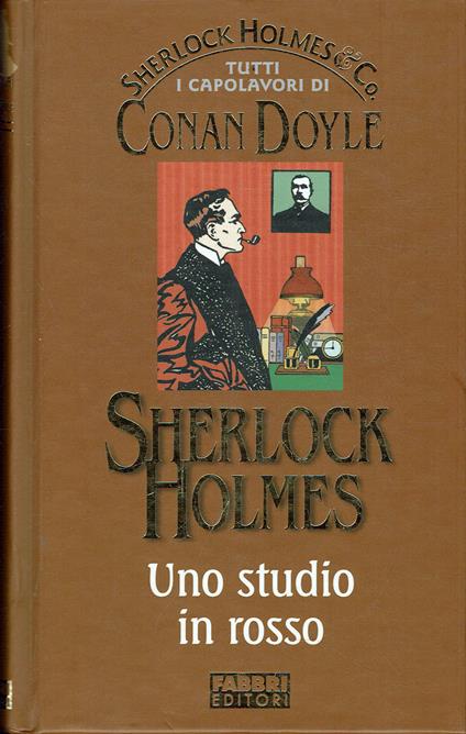 Sherlock Horlmes Uno studio in rosso - copertina
