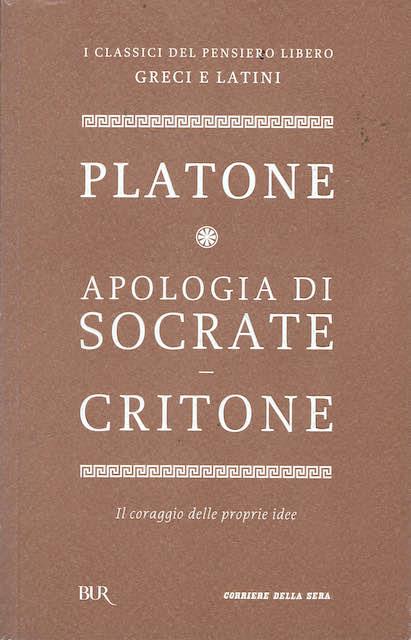 Apologia di Socrate - Critone - copertina