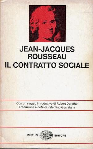 Il contratto sociale - copertina