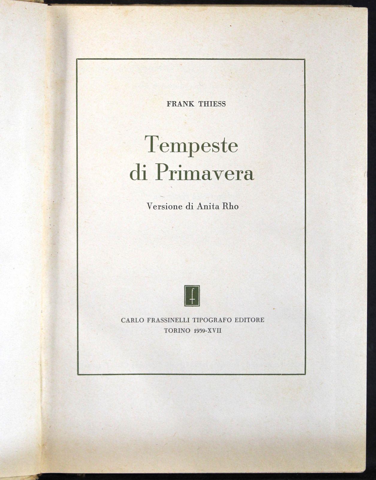 Tempeste Di Primavera