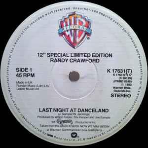 Last Night At Danceland - Vinile LP di Randy Crawford