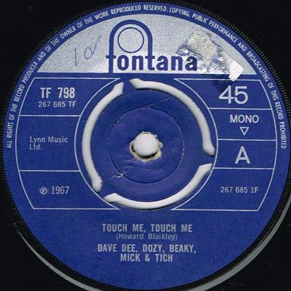 Touch Me, Touch Me - Vinile LP di Dave Dee Dozy Beaky Mick & Tich