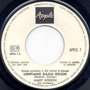 Lontano Dagli Occhi - Vinile 7'' di Mary Hopkin