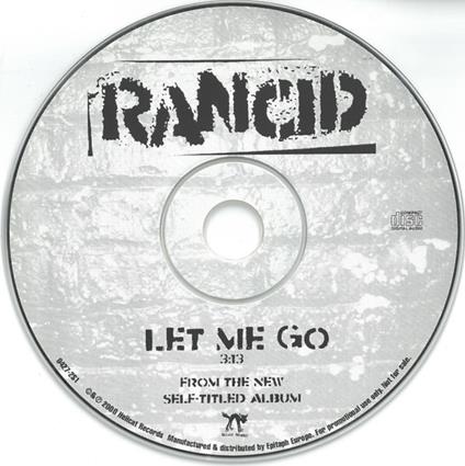 Let Me Go - CD Audio di Rancid