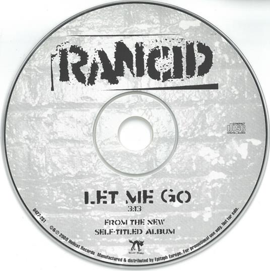 Let Me Go - CD Audio di Rancid
