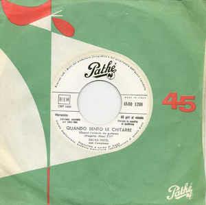 Quando Sento Le Chitarre (Quand J'Entends Les Guitares) - Vinile 7'' di Sacha Distel