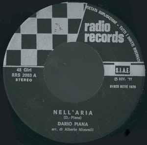 Nell'Aria - Vinile 7'' di Dario Piana