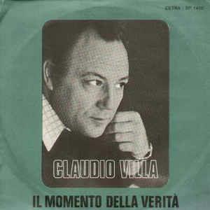 Il Momento Della Verità - Vinile 7'' di Claudio Villa