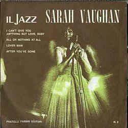 Sarah Vaughan - Vinile 7'' di Sarah Vaughan