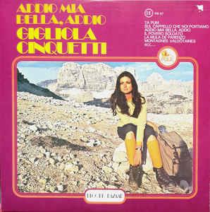 Addio Mia Bella, Addio - Vinile LP di Gigliola Cinquetti